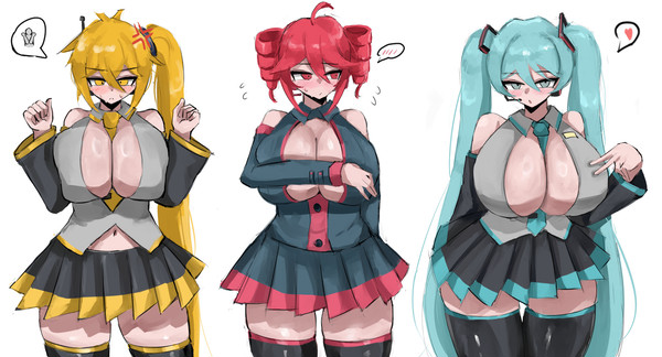 triple baka boob window