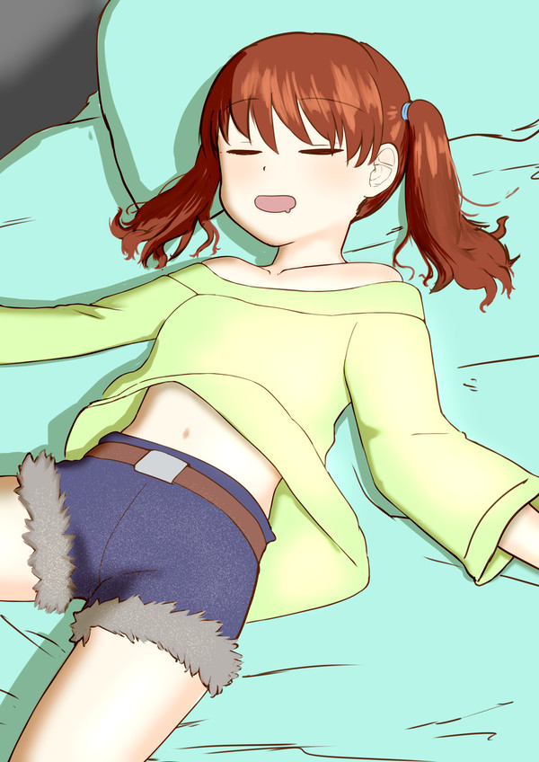 睡眠。