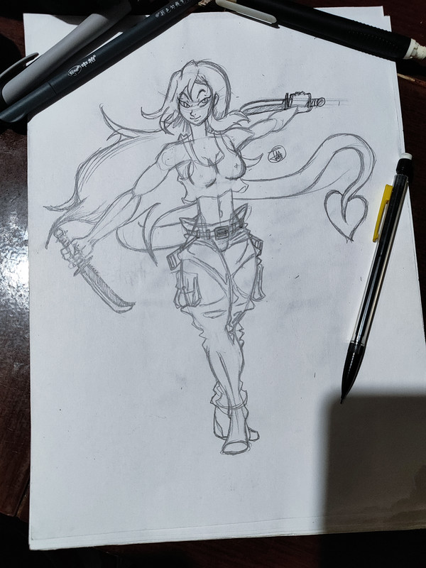 Kira in Action!