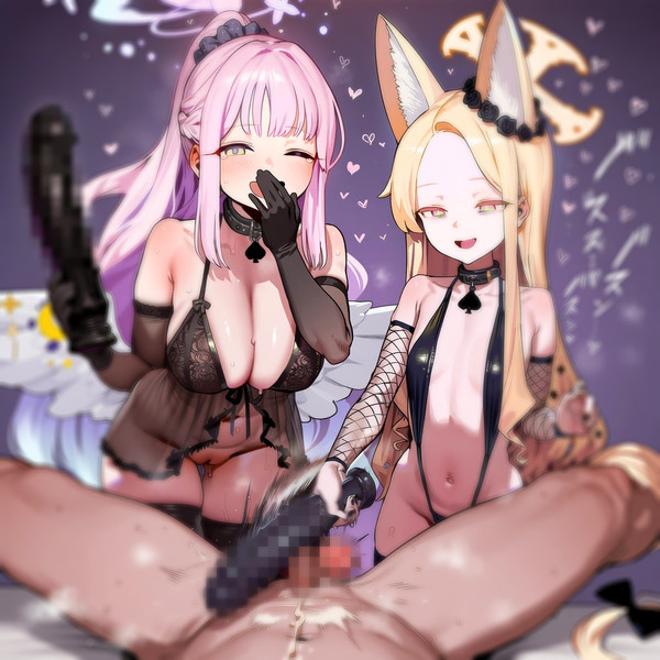 圣娅&未花♥一夜即堕 BBC NTR BDSM