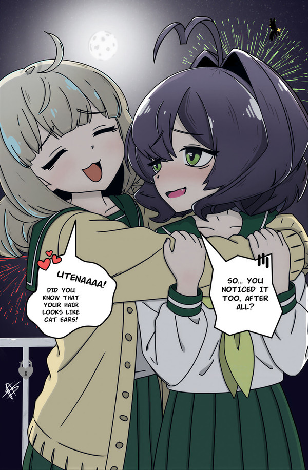 Utena & Kiwi = ❤️