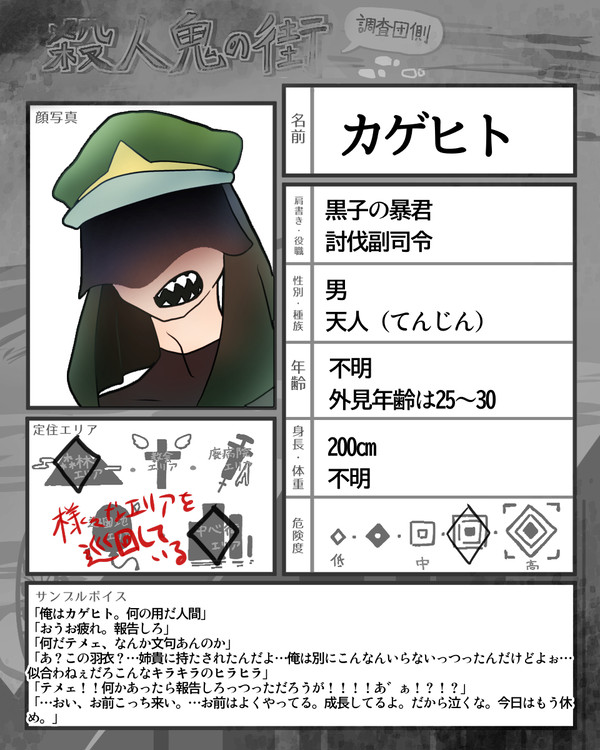 うらまち討伐副司令
