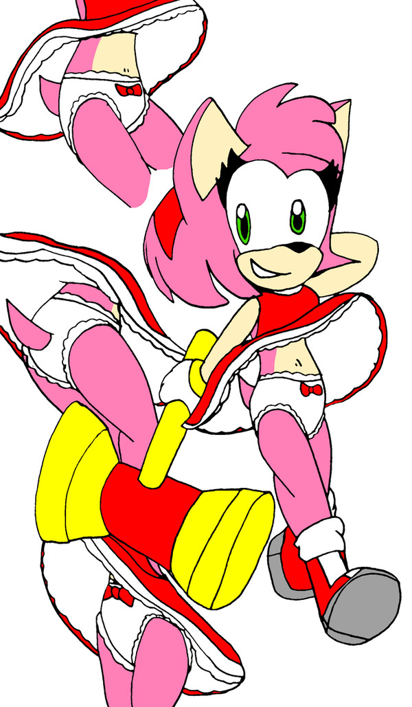 Amy Rose Pantyshots 3