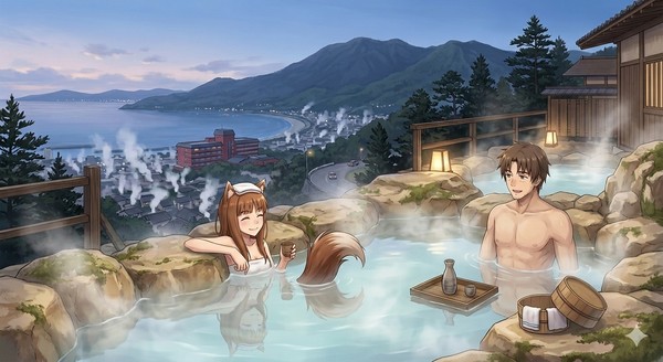 現代日本の温泉に