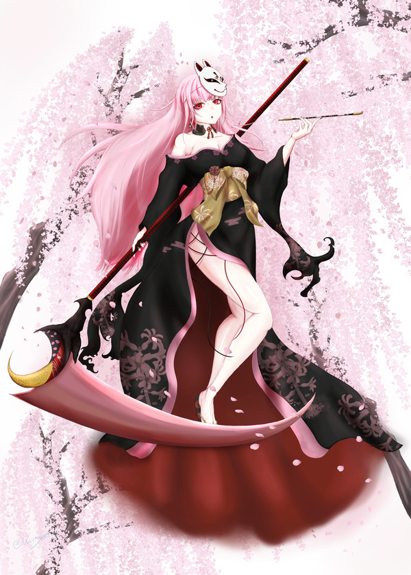 桜の死神 Mori Calliope