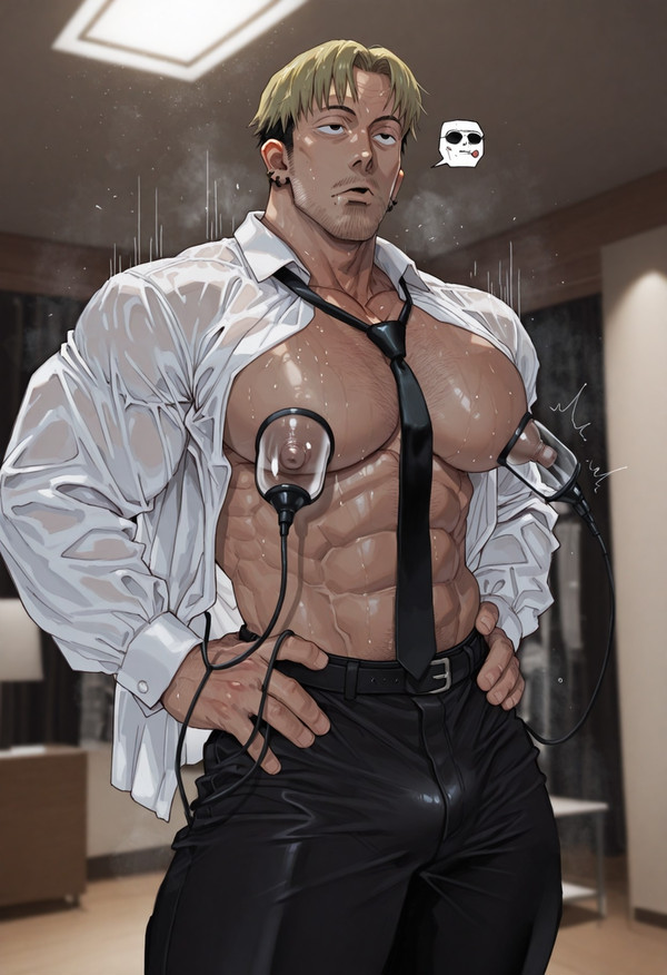 公安對魔特異1課課長の乳搾り業務