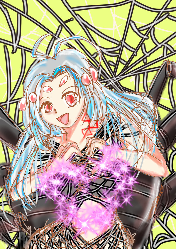 アラクネ転生らくがき