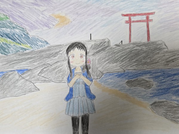 野山美歩 in 白浜神社