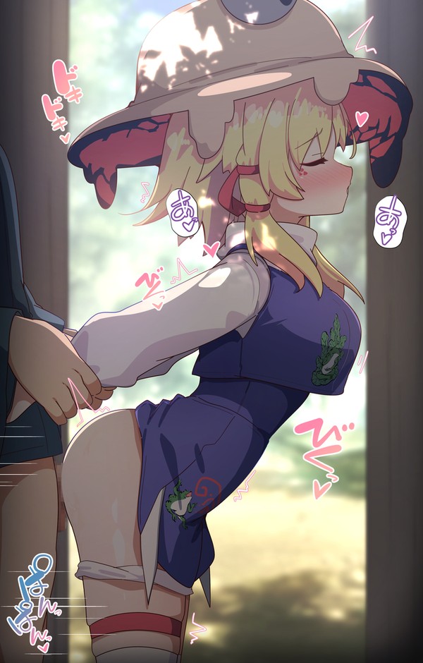 諏訪子ちゃんとお外でこっそりえっち