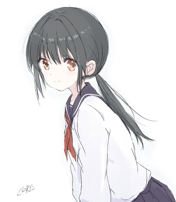 制服rkgkひとつ結び少女