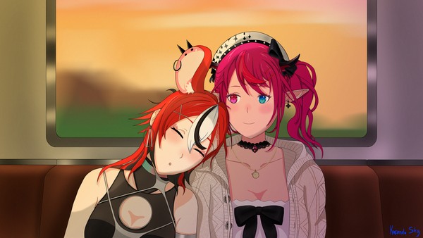 BaeRyS on a train