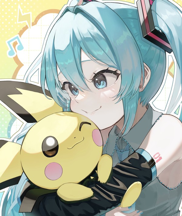 初音ミク×ピチュー