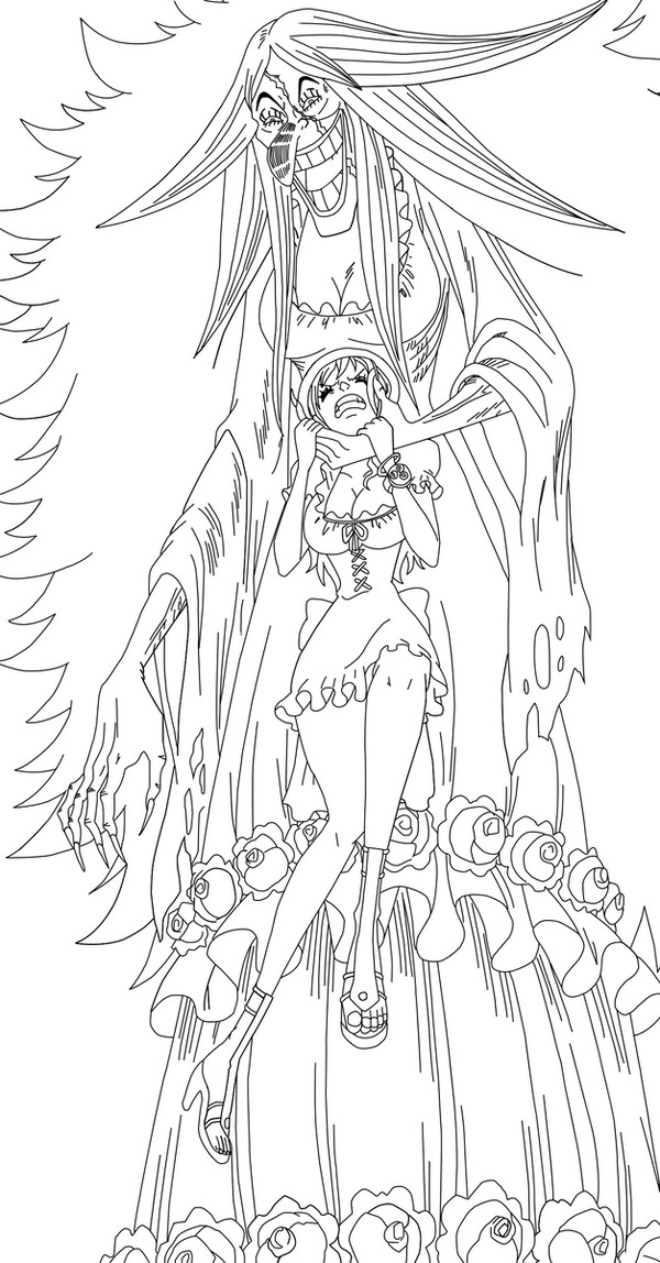 Charlotte Brûlée Lineart