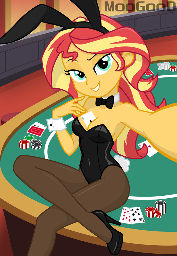Sunset Shimmer in Casino