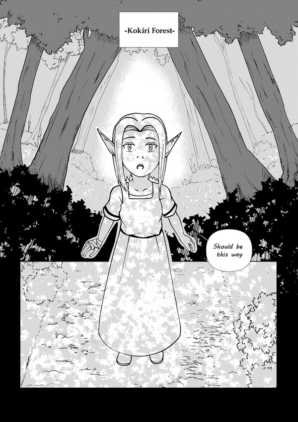 Zelda and the Deep Woods p2