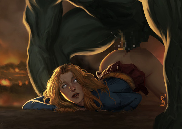 Supergirl x the hulk