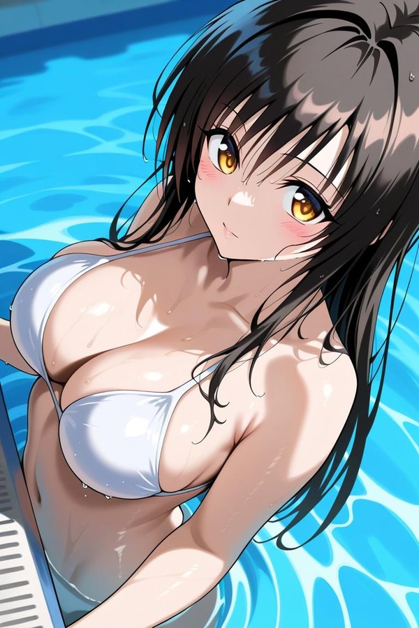 白ビキニ唯