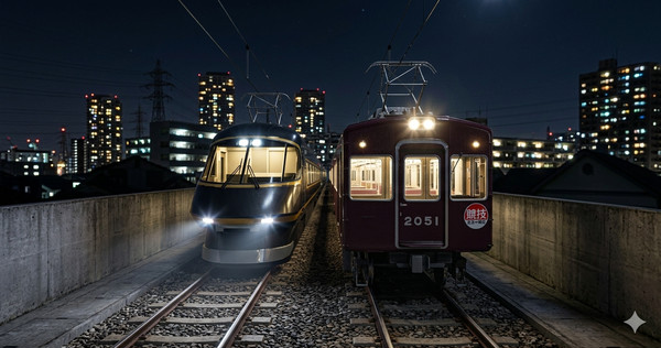 真実風の電車でD