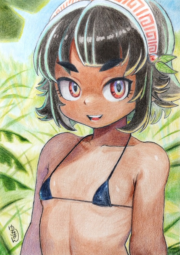勝気な少女
