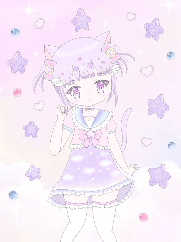 キラふわグミイメージの子