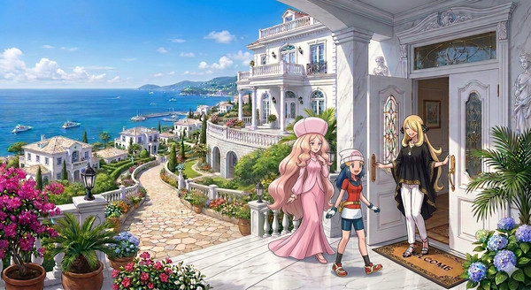 シロナの別荘での一時