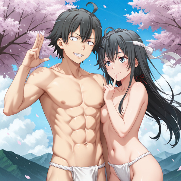 ふんどしと桜でわっしょい