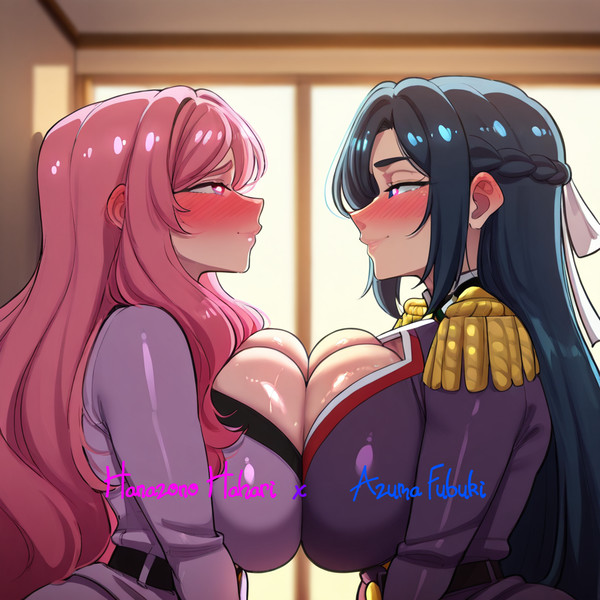 Hanazono Hahari x Azuma Fubuki