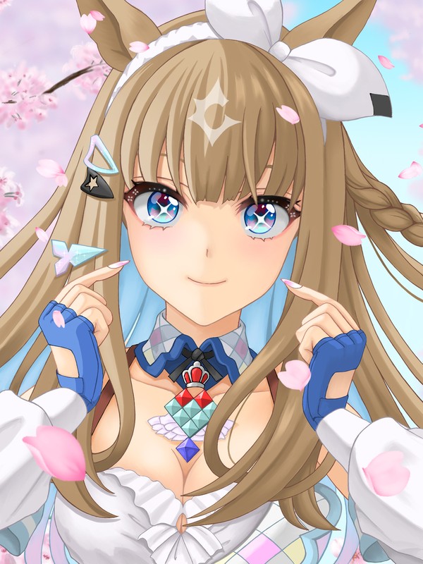 桜満開🌸笑顔満開😄 - 1/1