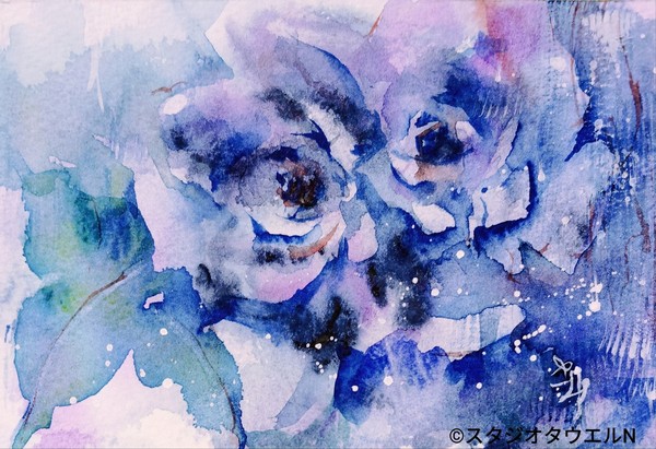Blue rose