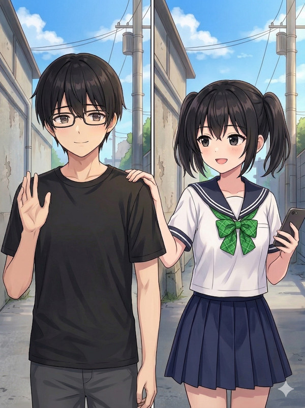 パステルRemake 登場人物紹介 田中暁/星宮エリス