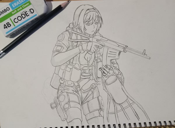 Alva in naval spetnaz outfit