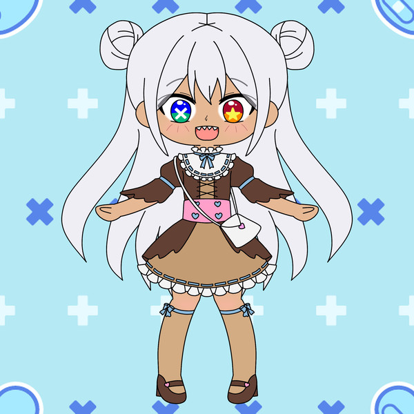 弐仔：どりーみんチュチュ衣装