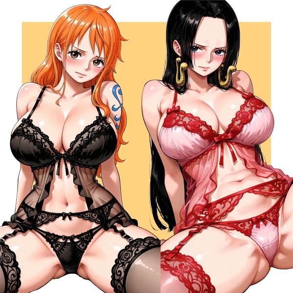 Op girls wearing babydoll
