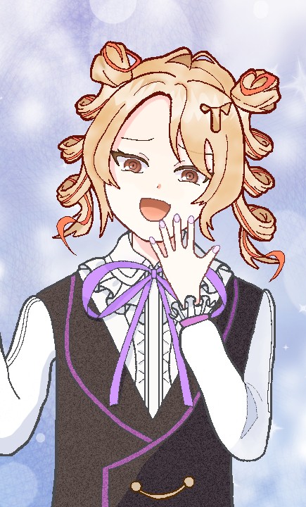 ちょいギャル風(?)なモニシナくん
