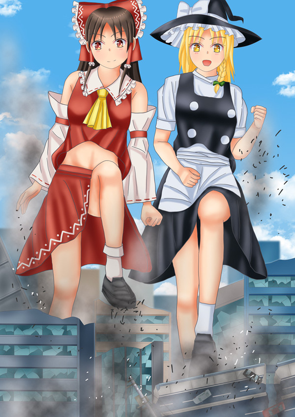 巨大レイマリ！