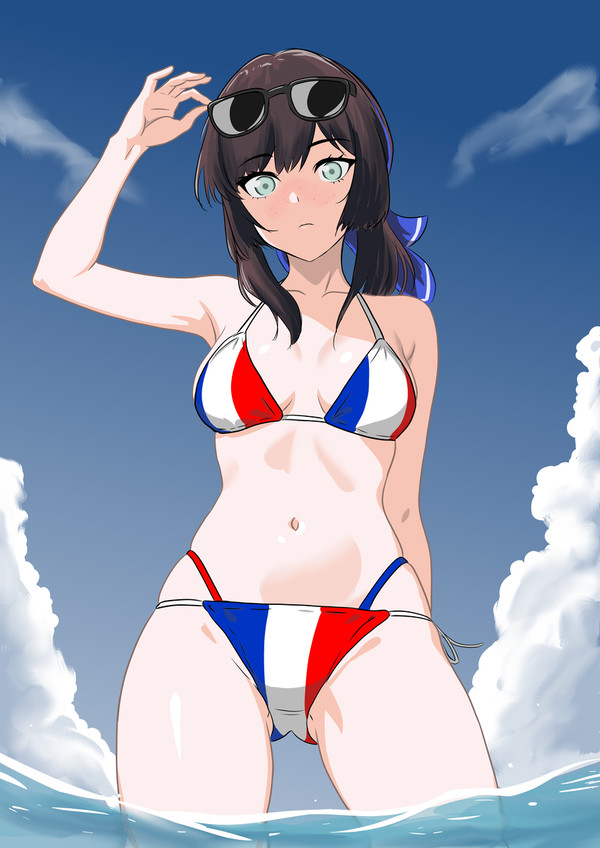 モガドール　国旗ビキニ