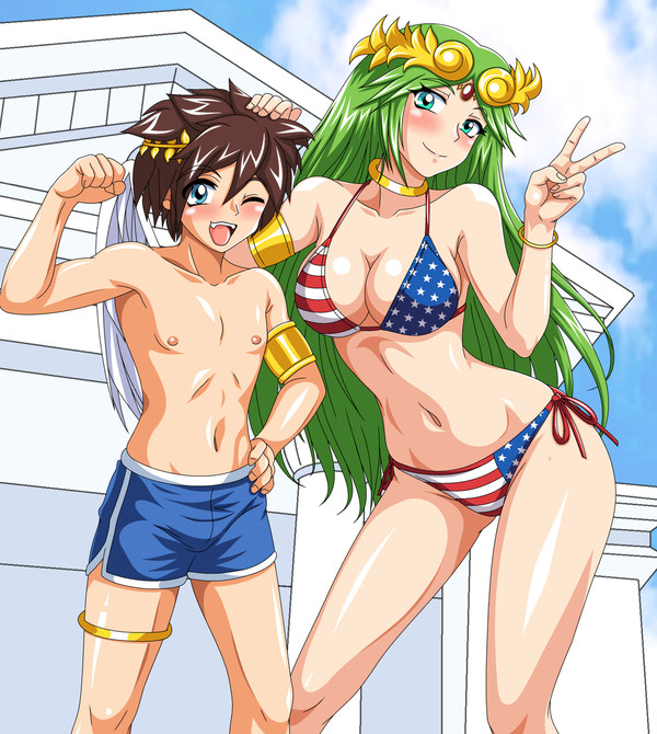 星条旗ビキニの女神 続き