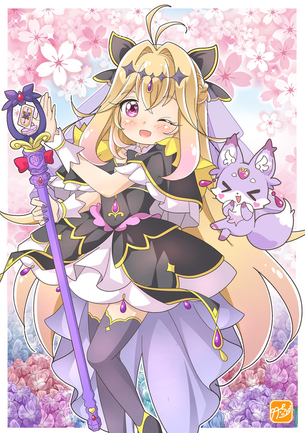 【たんプリ】キュアアルカナ・シャドウがウインク💞