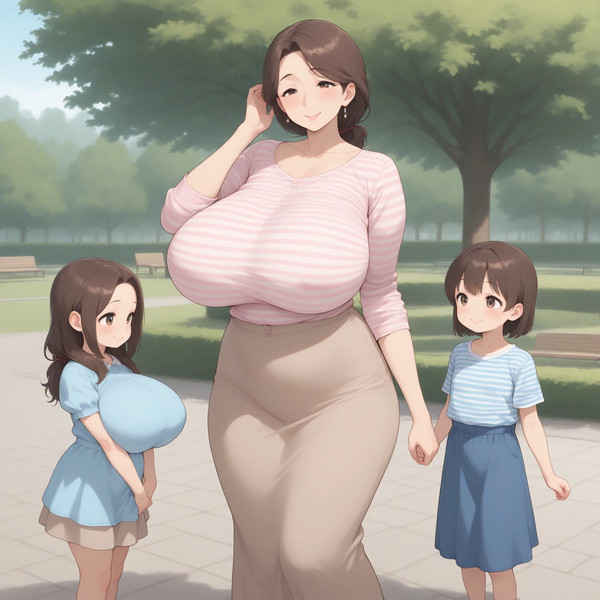 公園で出会った親子２