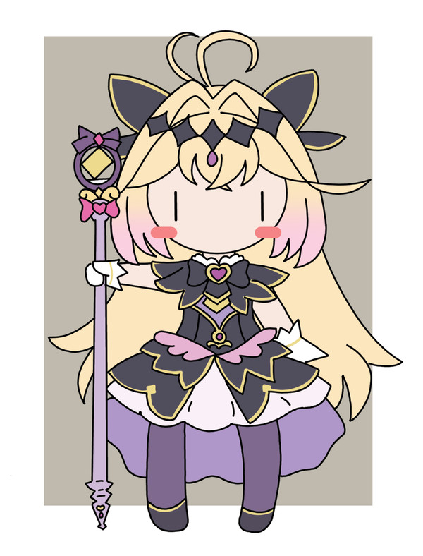 キュアアルカナ・シャドウへちょ絵