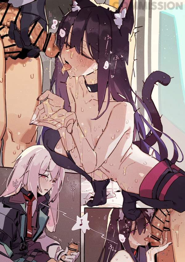 【Commission】メランサ🐱🥺🍆💢