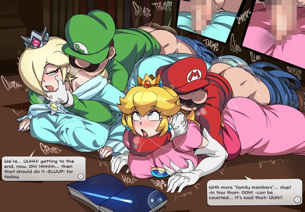 Princess Peach & Rosalina storyt