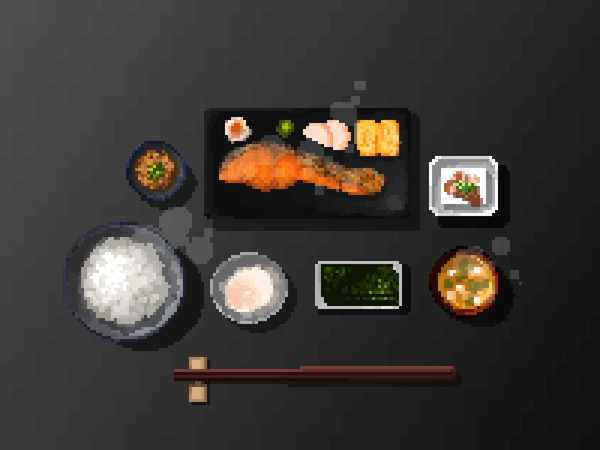 朝食