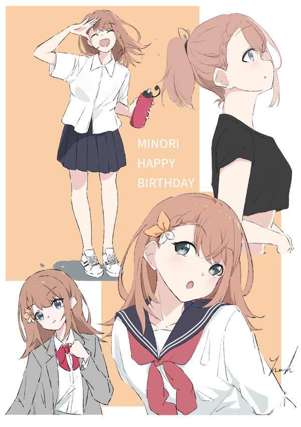花里みのりちゃんお誕生日！