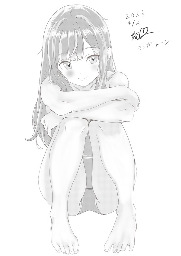 スクミズの足の親指開き