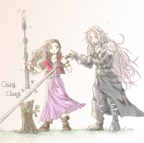 セフィロス&エアリス「これはちょっと長すぎるよ」