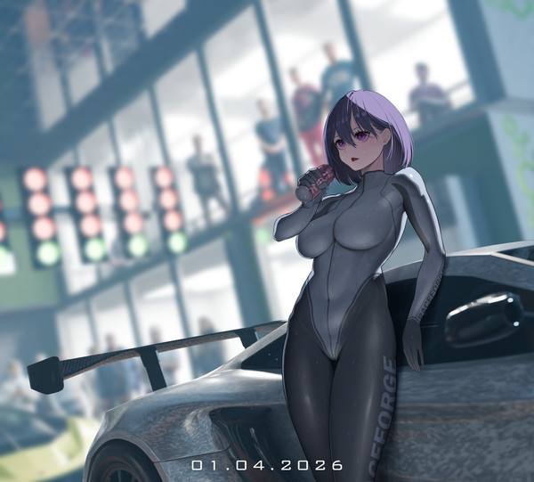 racing girl - 1/1