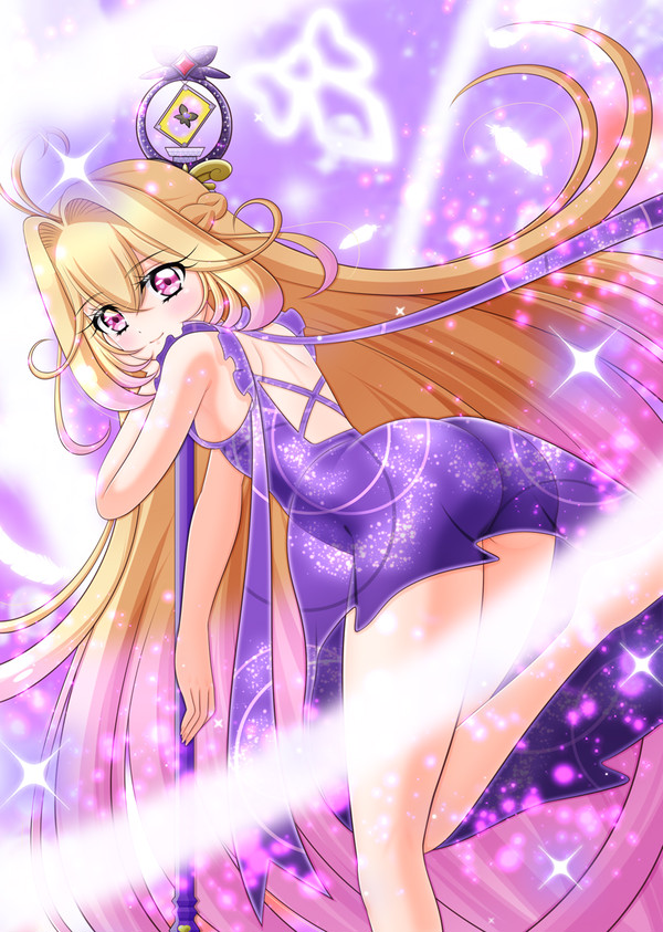 [名探偵プリキュア!]変身シーンを想像して描いた一枚🍦