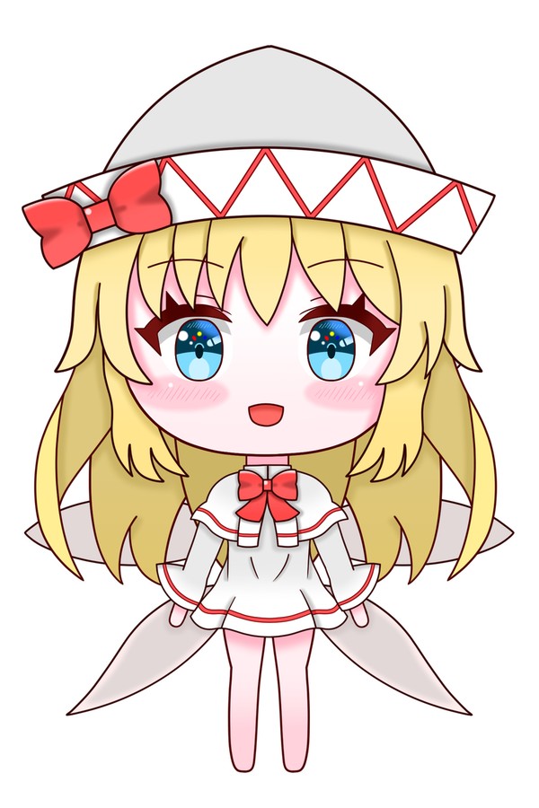 リリー・ホワイトちゃん(新立ち絵)