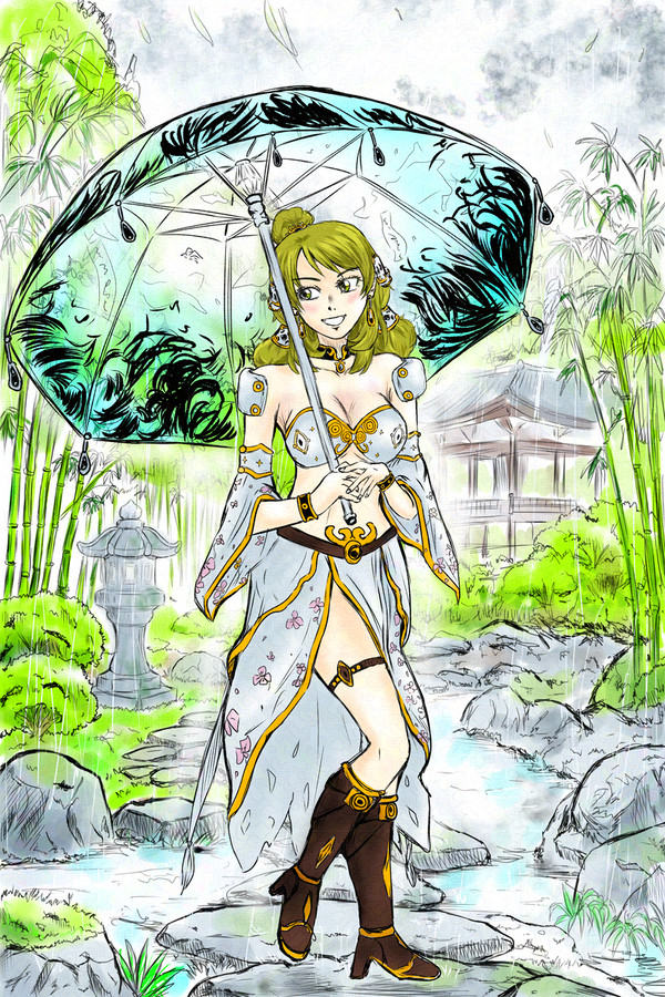 異国の雨姫